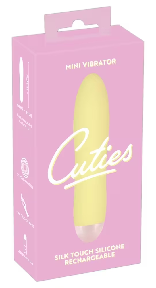 Cuties mini bullet jaune 18cm