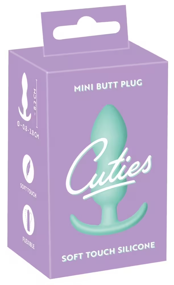 Cuties mini plug conique menthe 8,2cm