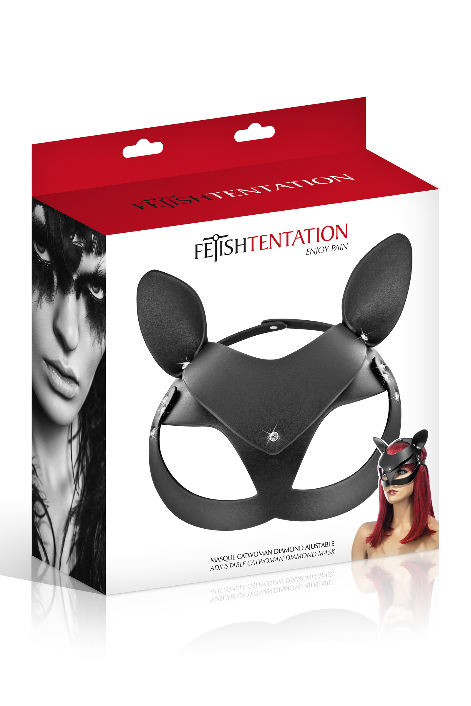 Masque Catwoman Diamond ajustable