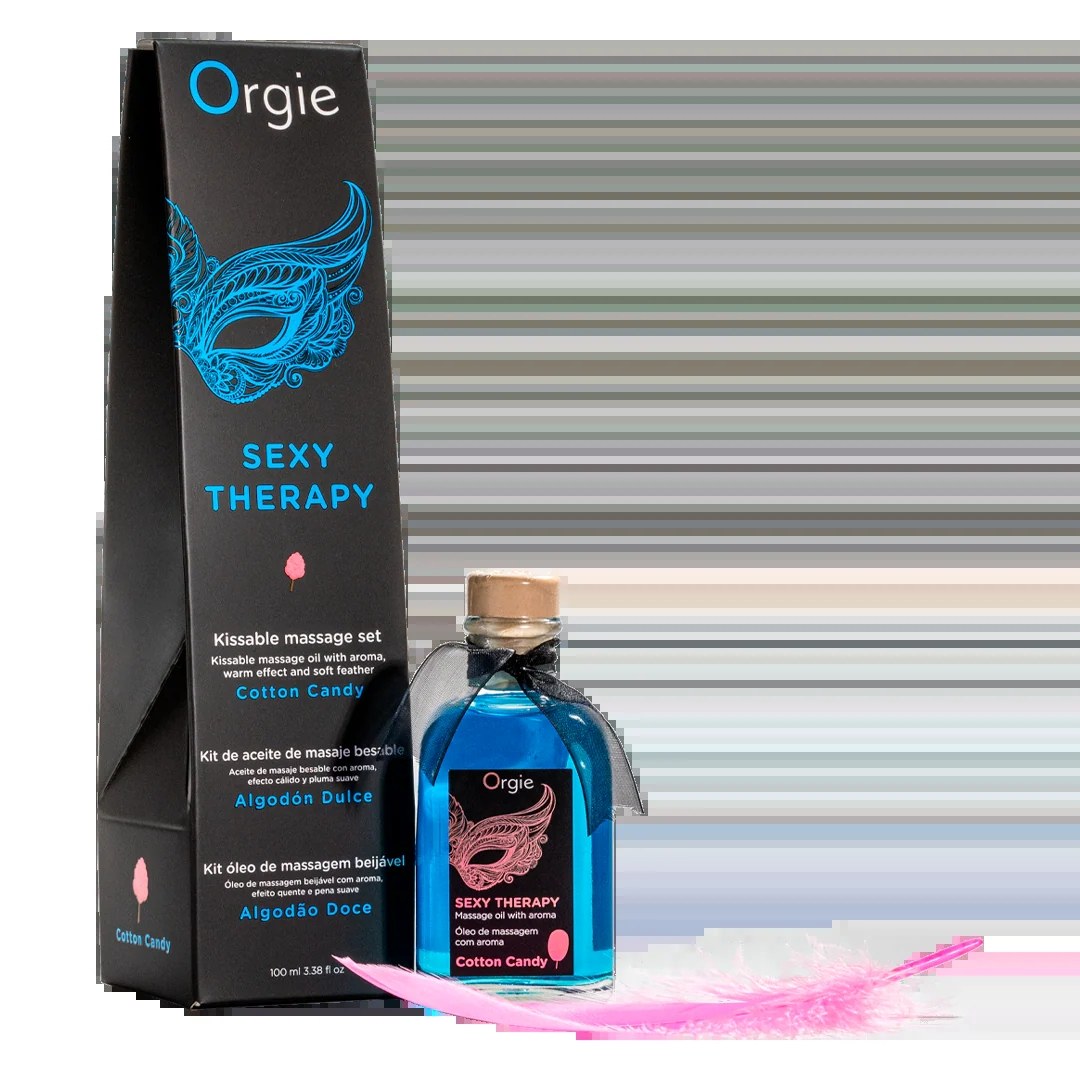 Orgie Sexy Therapy — Kit Comestible Cotton Candy
