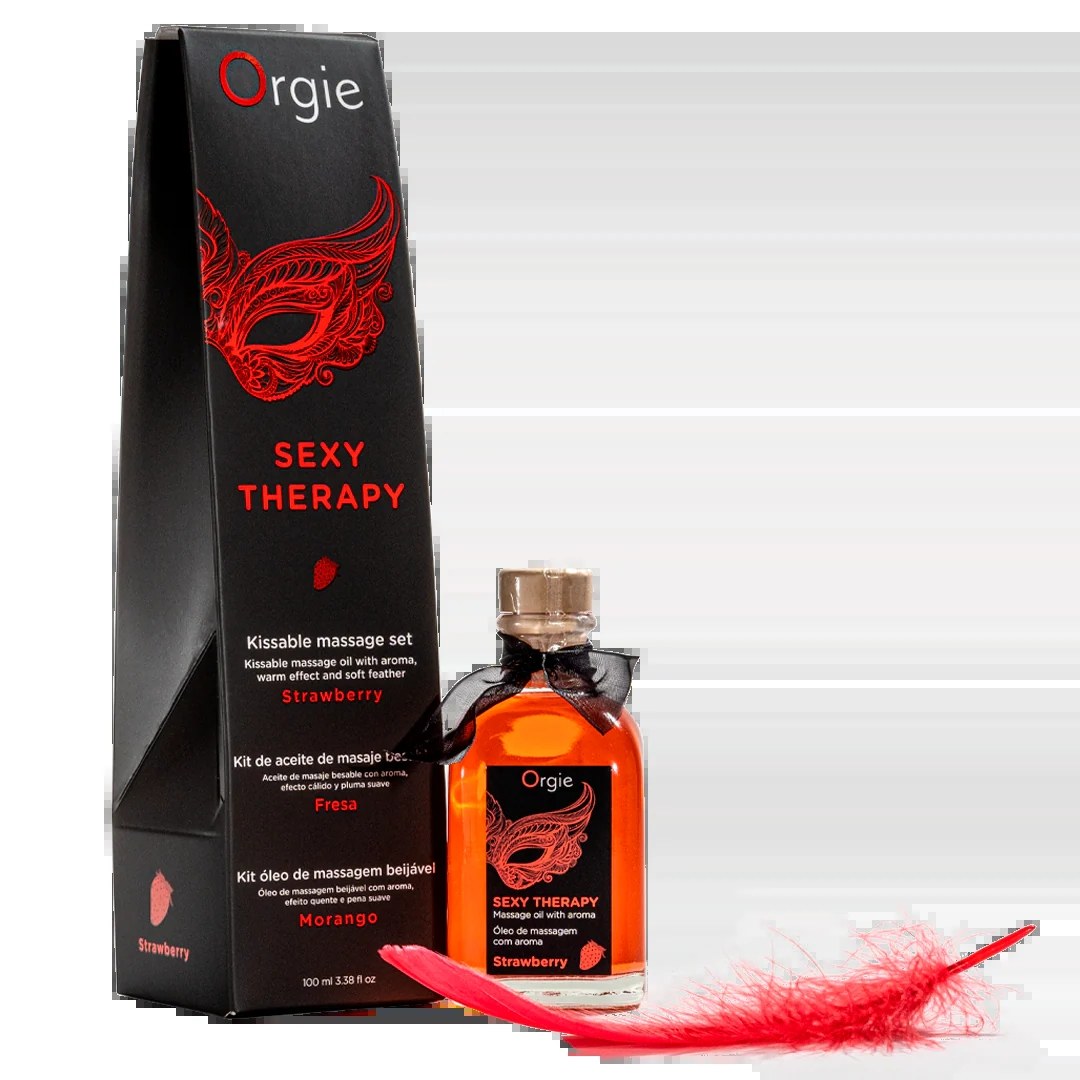 Orgie Sexy Therapy — Kit Comestible Strawberry