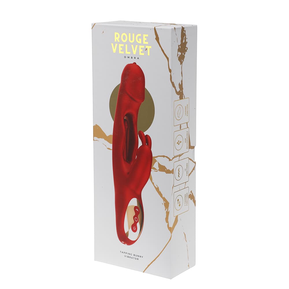Rouge Velvet Ombra — Tapping Bunny Vibrator