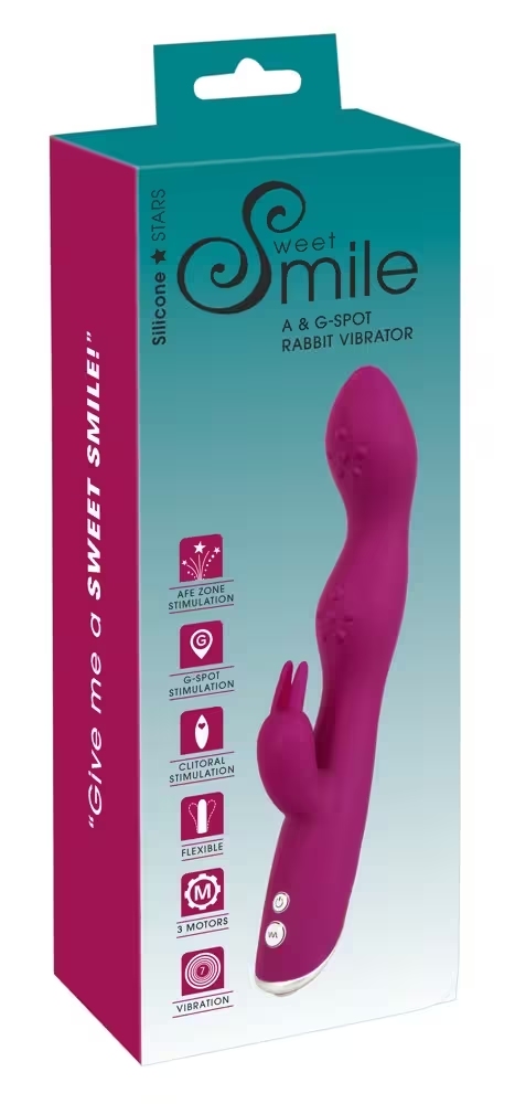Smile A & G-Spot Rabbit Fuchsia