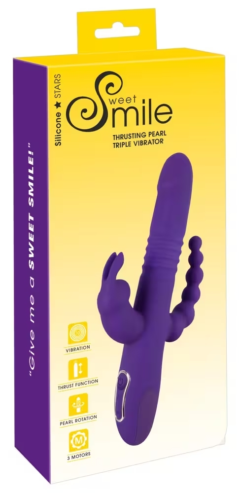 Smile Thrusting Pearl Triple Violet