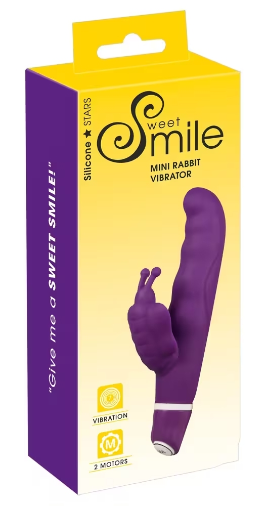 Smile Mini Rabbit Vibrator Violet