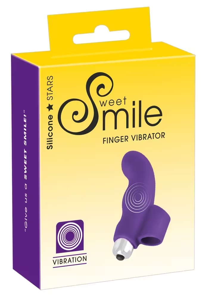 Smile Finger Vibrator Violet