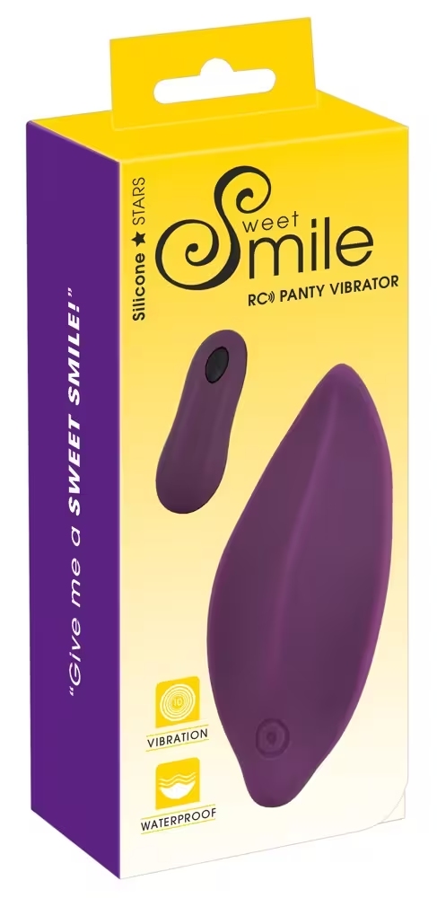 Smile RC Panty Vibrator Violet Plat