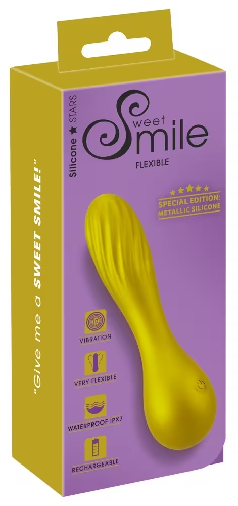 Smile Flexible Metallic Jaune Doré