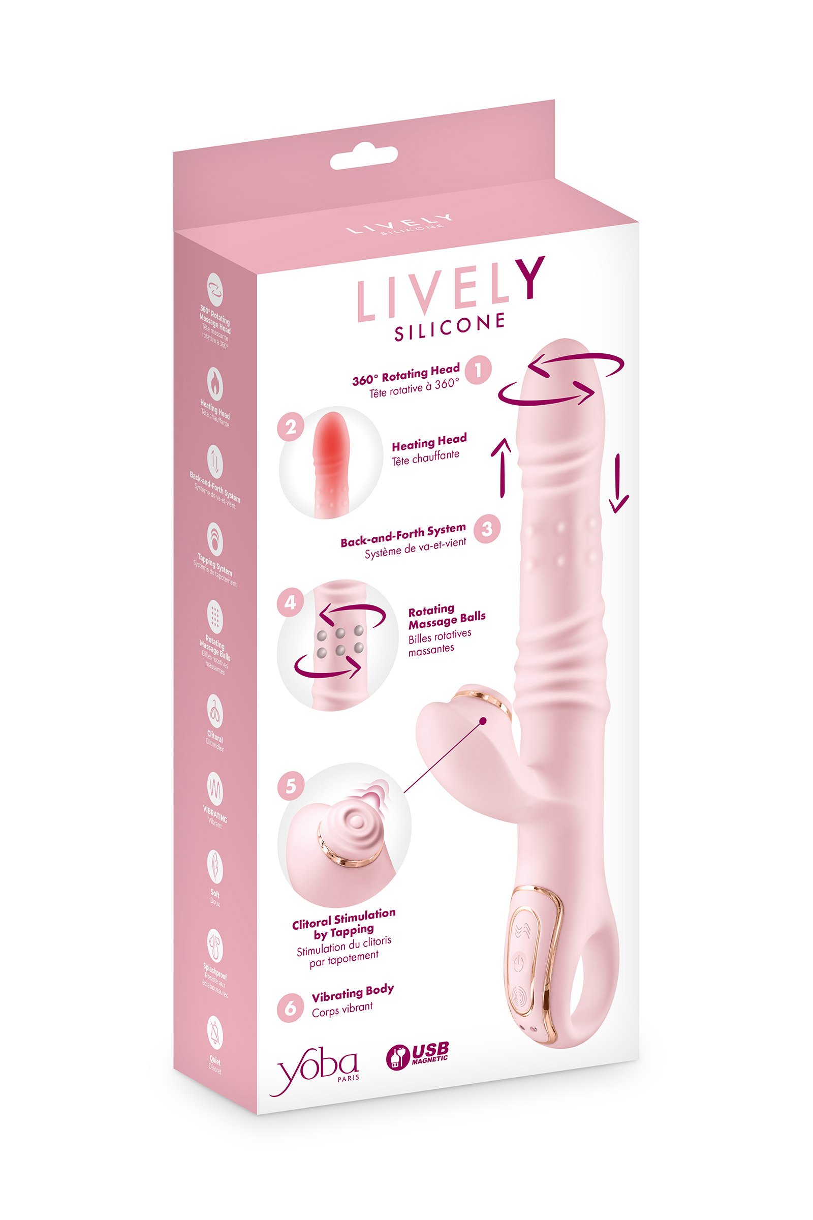 Lively Silicone Rose